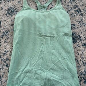 Lululemon Size 6 Mint Green Ebb Street Tank